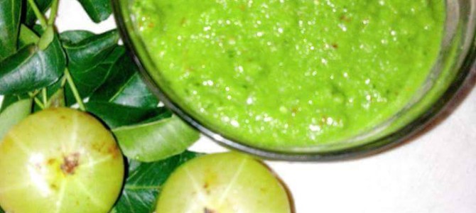 Amla chutney