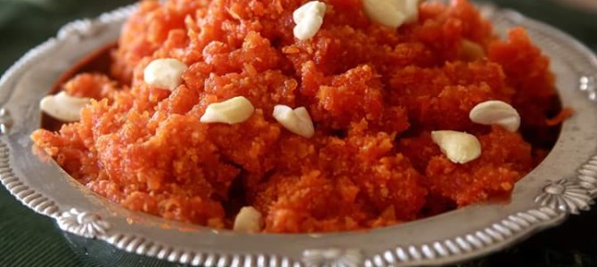 Carrot Halwa with a low cal twist