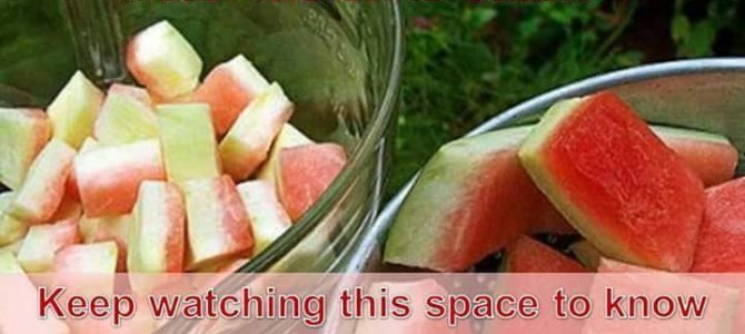 Watermelon white portion benefits