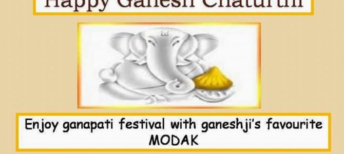 Modak and Ganesh festival