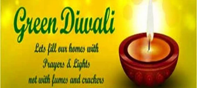 Celebrate Green Diwali