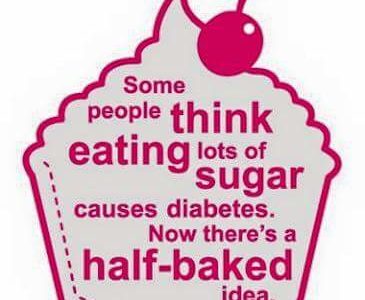 Does eating too much sweets cause diabetes