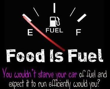 Food is fuel