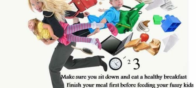Multitasking moms a few nutritional tips