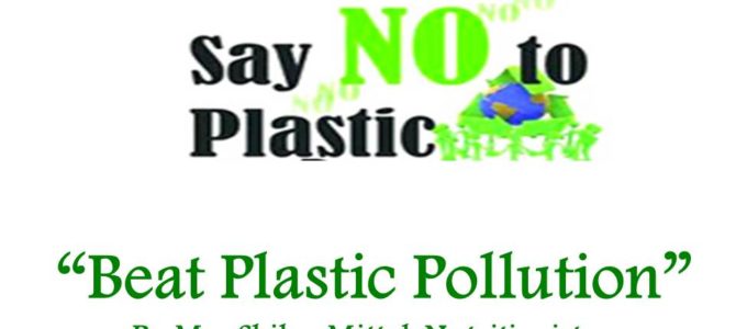 Beat plastic pollution