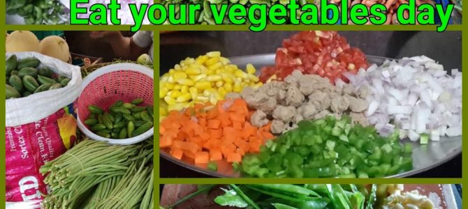 Eat your vegetables day