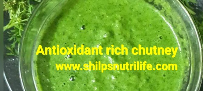 Nutritious Antioxidant Rich Chutney
