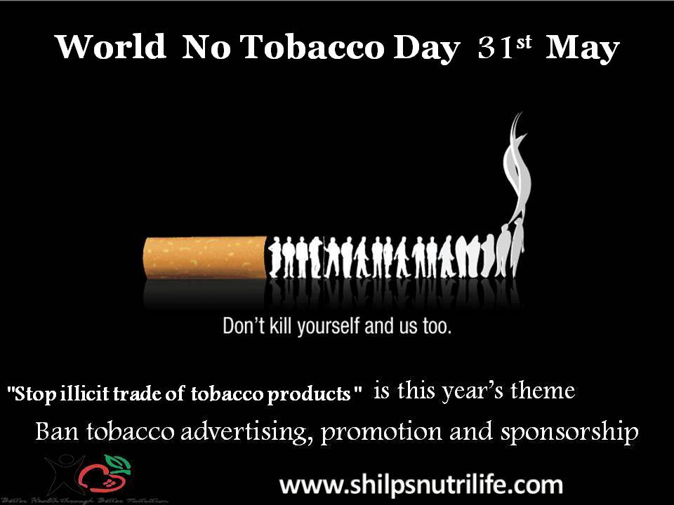 World No Tobacco Day 31st may