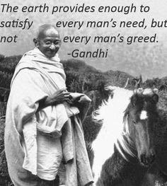 Gandhiji’s message “Eat simple food”