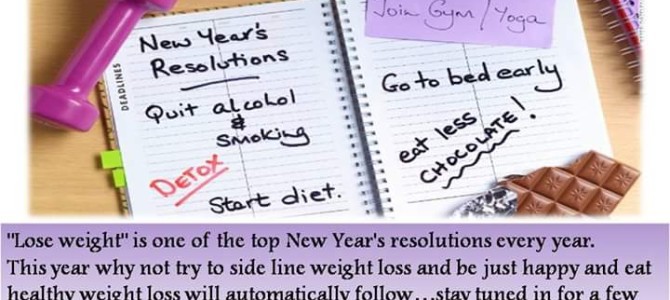 Make a new kind of New year’s resolution