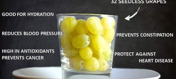 Grapes health benefits