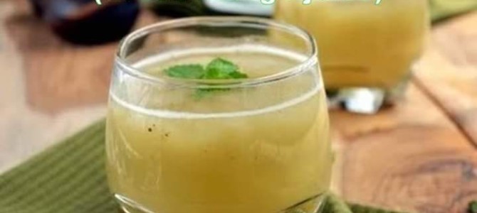 AAM KA PANNA  (Raw Green mango juice)