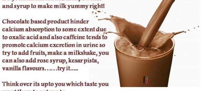 Do you think chocolate milk is healthy?