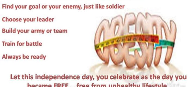 Independence from obesity the soldier’s way