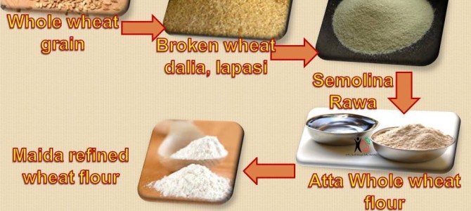 Wheat and its products  (Daliya and maida)