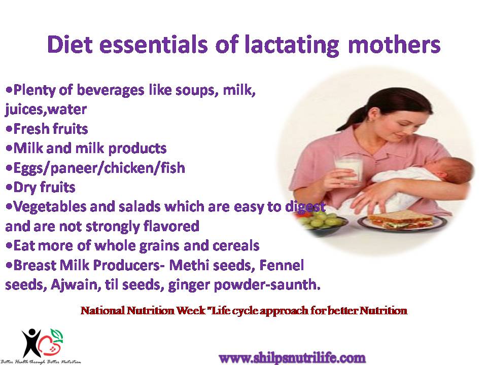 Nutrition During Lactation Shilpsnutrilife