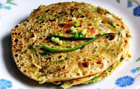 Garlic Corriander paratha