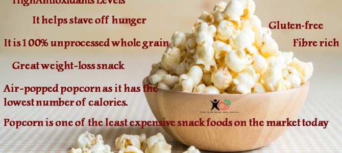 Popcorn health benefits