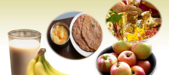 Healthy fasting during Navratri