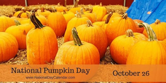 World Pumpkin Day October 26th