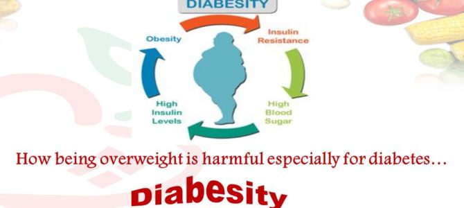 How being overweight is harmful for diabetes…Diabesity