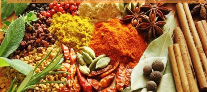 Herbs, spices and condiments to keep you warm in winter