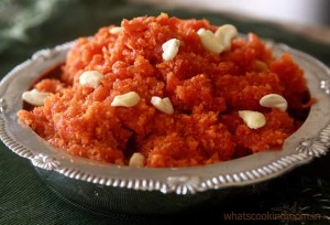Carrot Halwa with a low cal twist