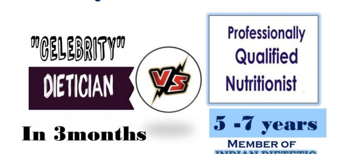 What a qualified dietician or nutritionist is…get your myths cleared