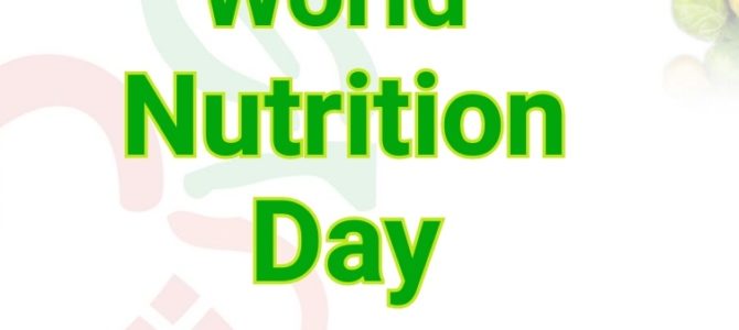 World Nutrition Day