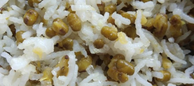 Dhanteras special Moong rice